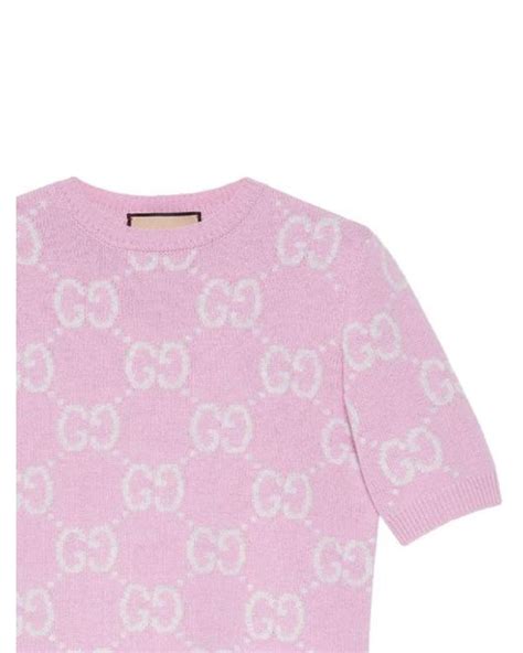 gucci pink top|More.